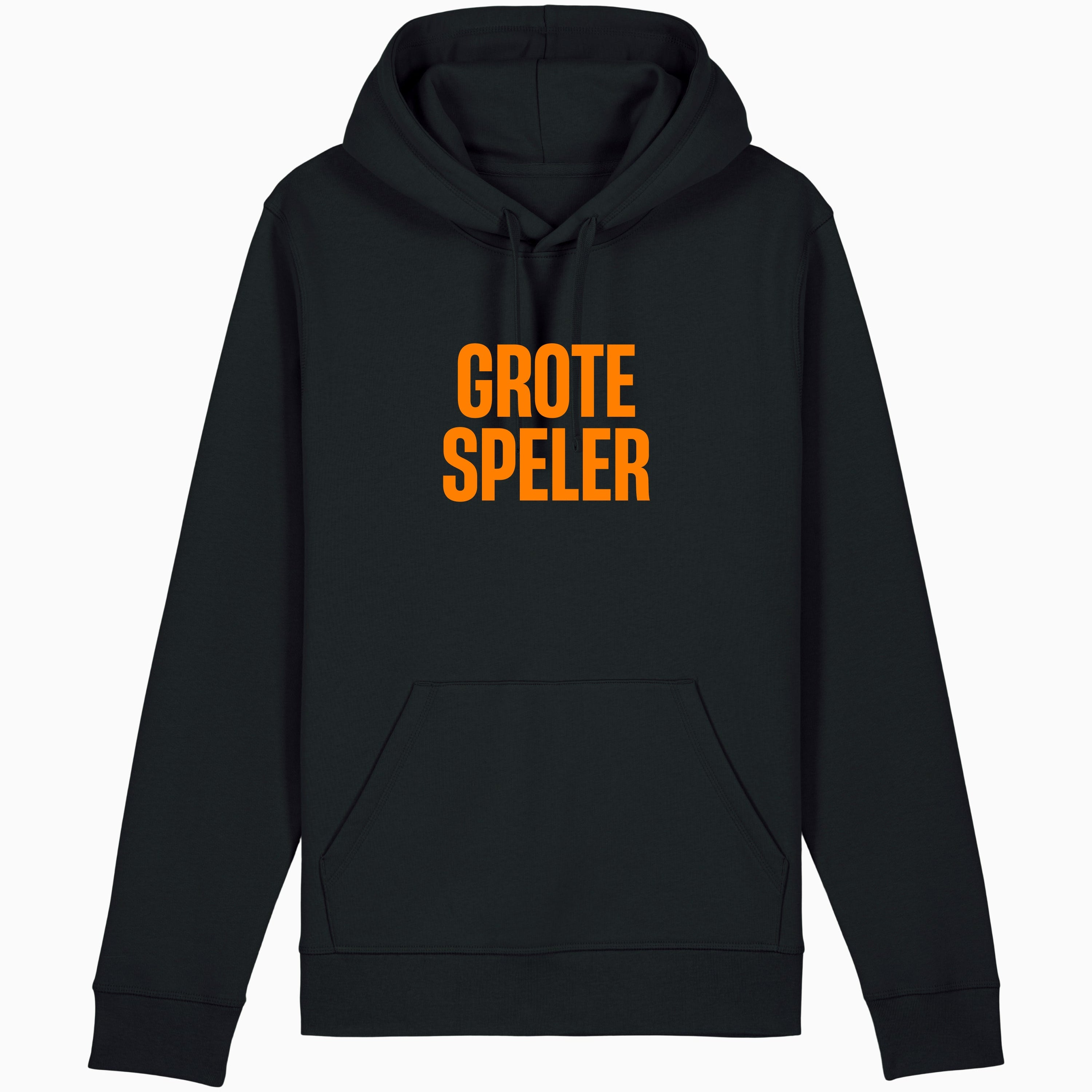 Zwart hoodie met eigen tekst